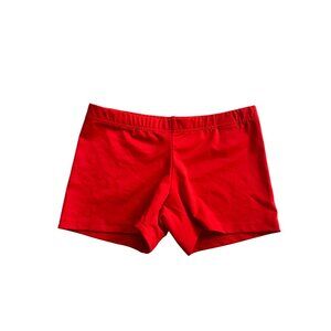ADIDAS x Stella McCartney Orange Running Workout Shorts Size M
